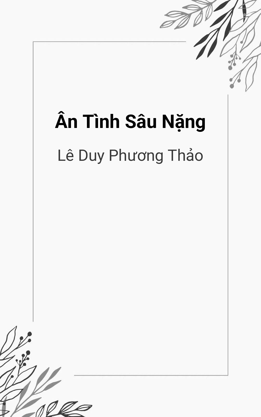 Ân Tình Sâu Nặng