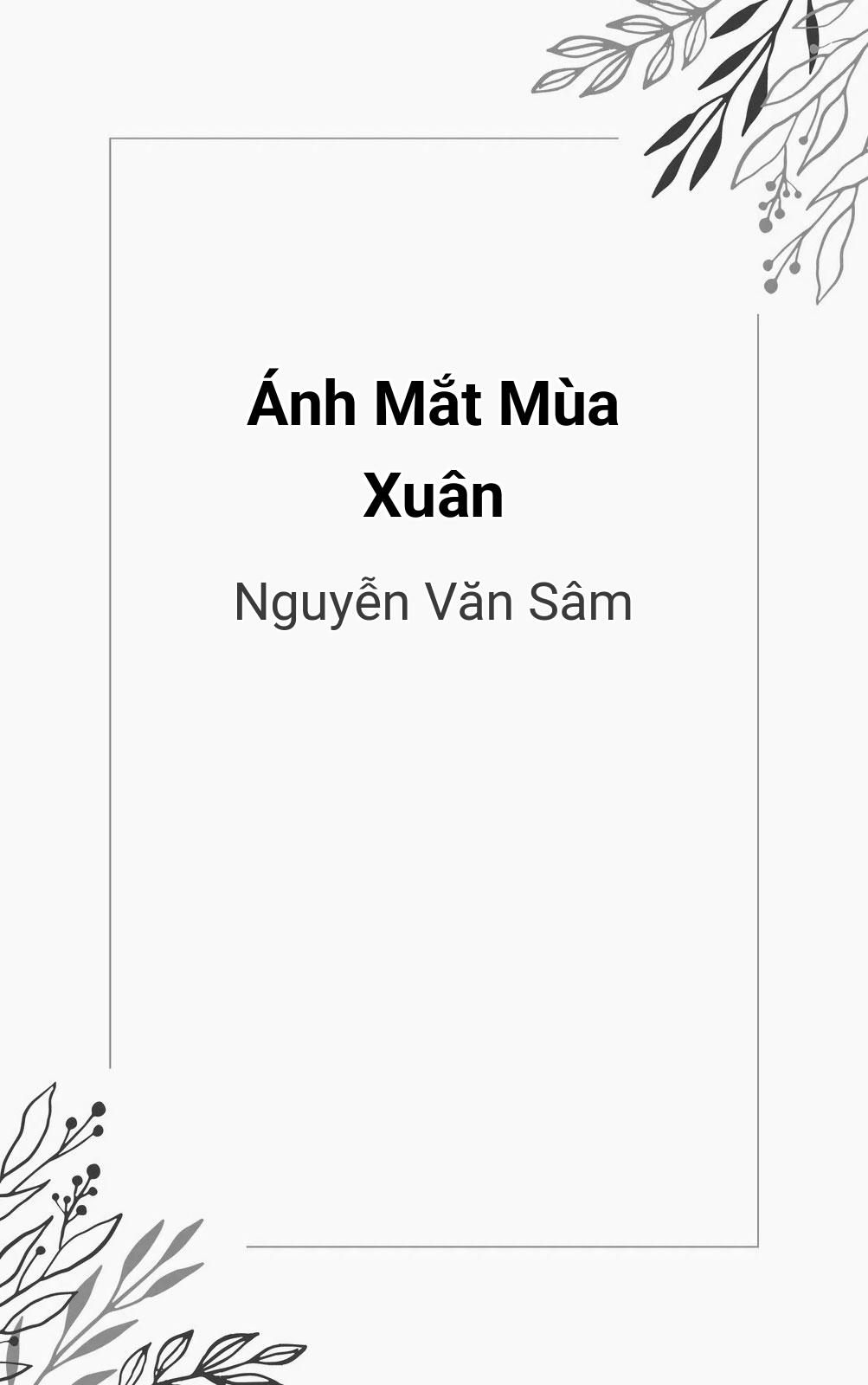 Ánh Mắt Mùa Xuân