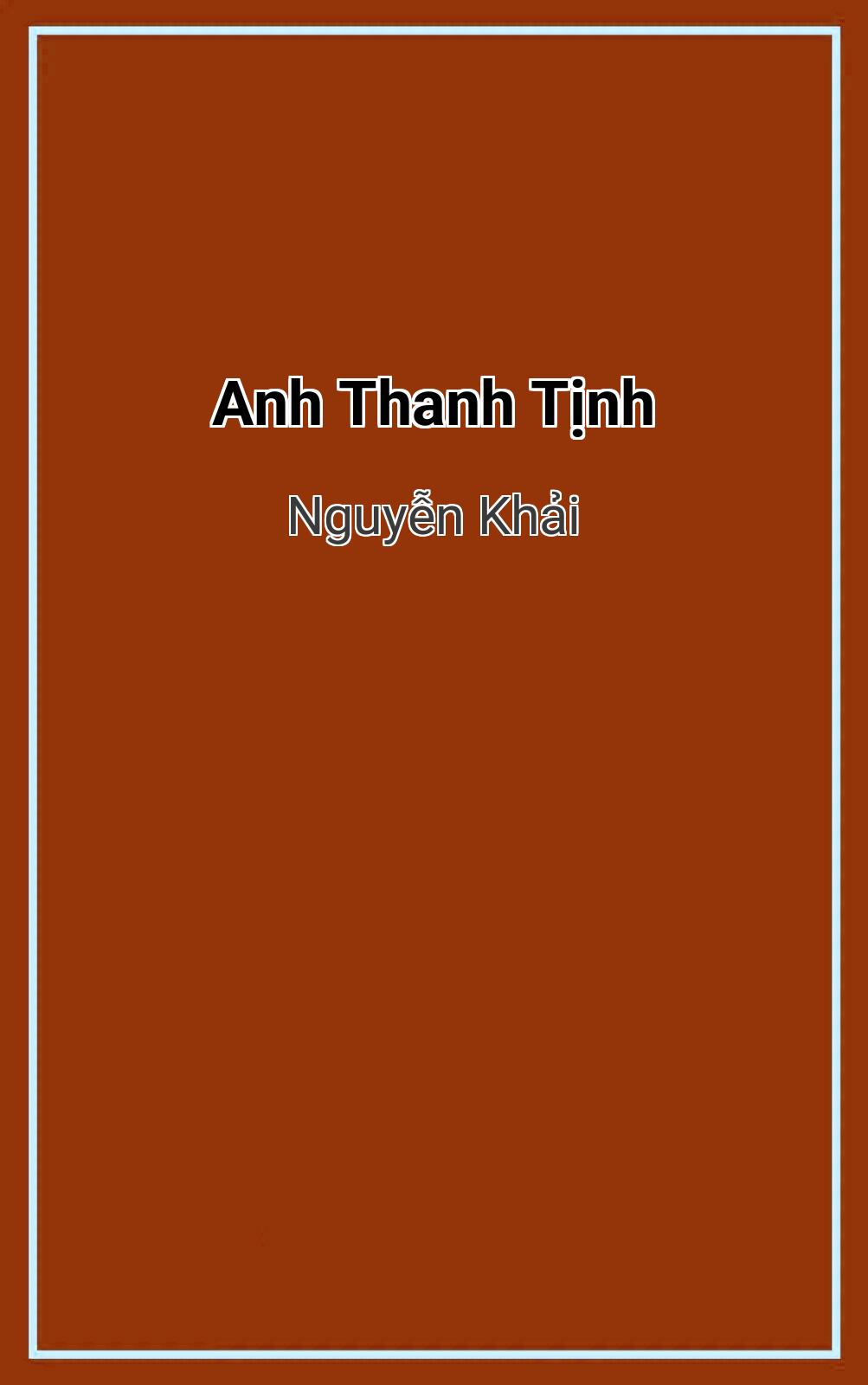 Anh Thanh Tịnh