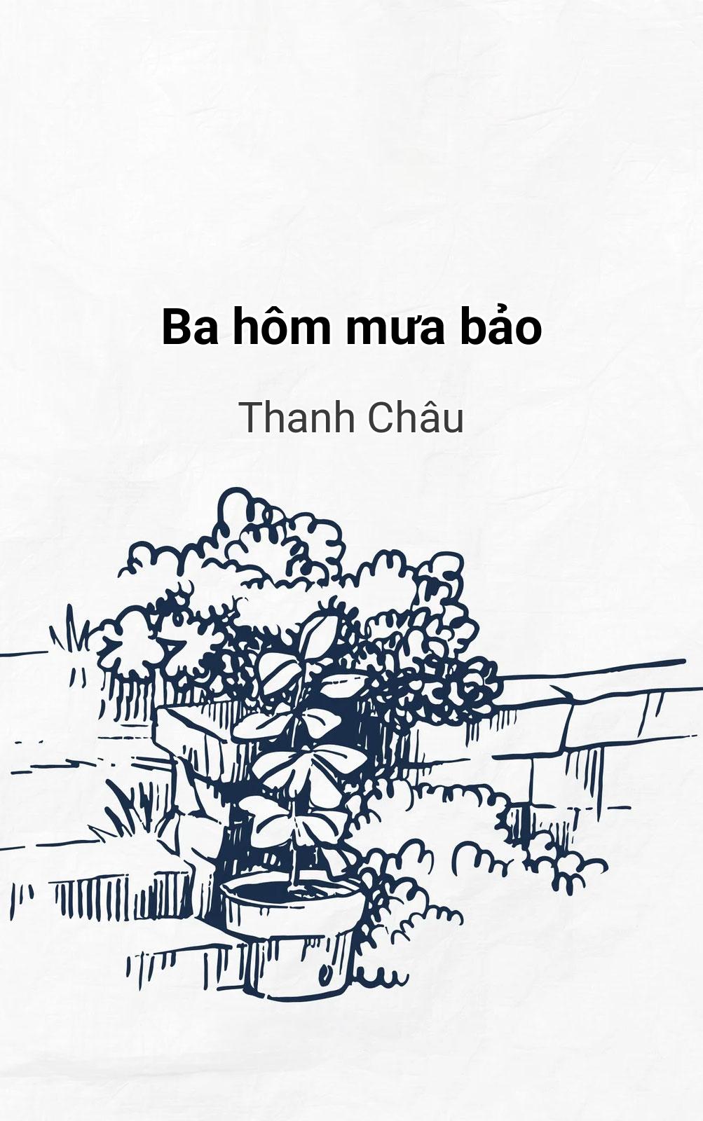 Ba Hôm Mưa Bảo