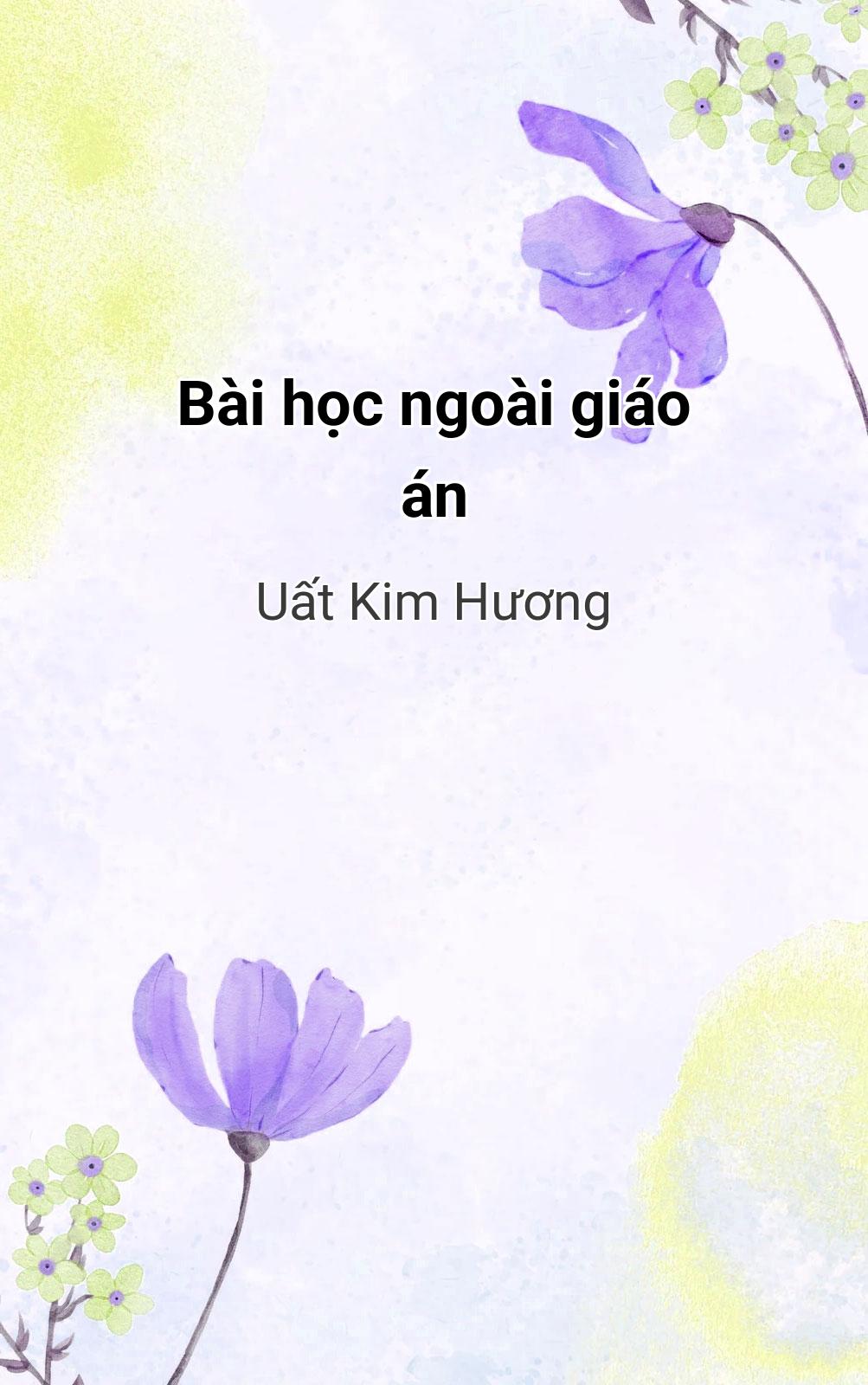 Bài Học Ngoài Giáo Án