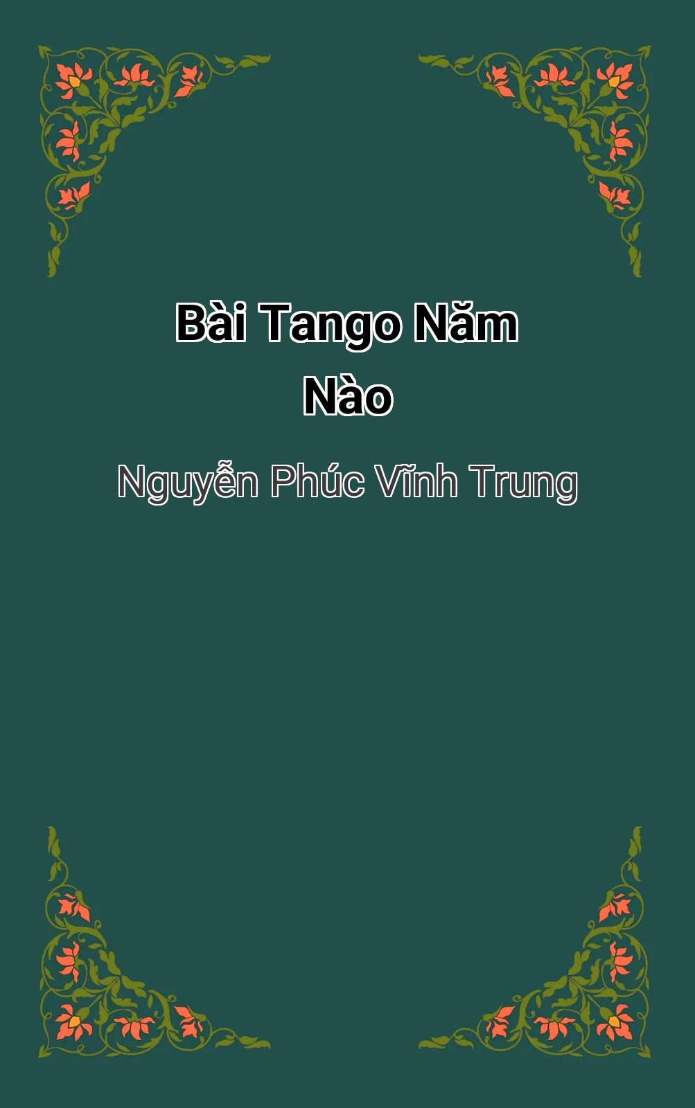Bài Tango Năm Nào