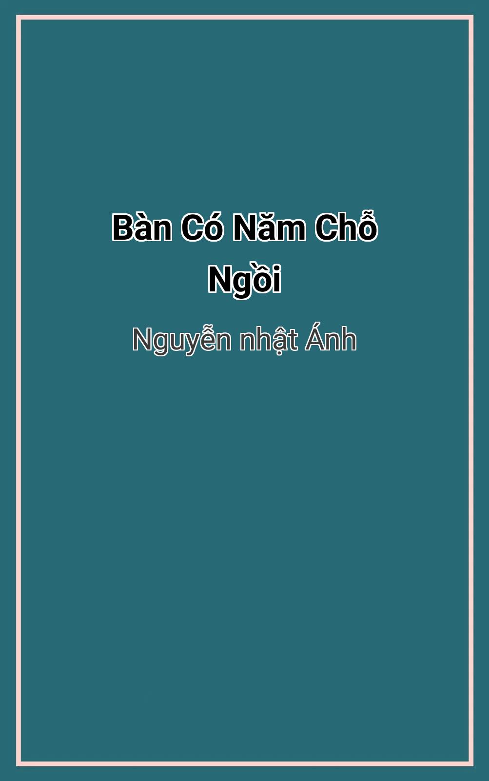 Bàn Có Năm Chỗ Ngồi