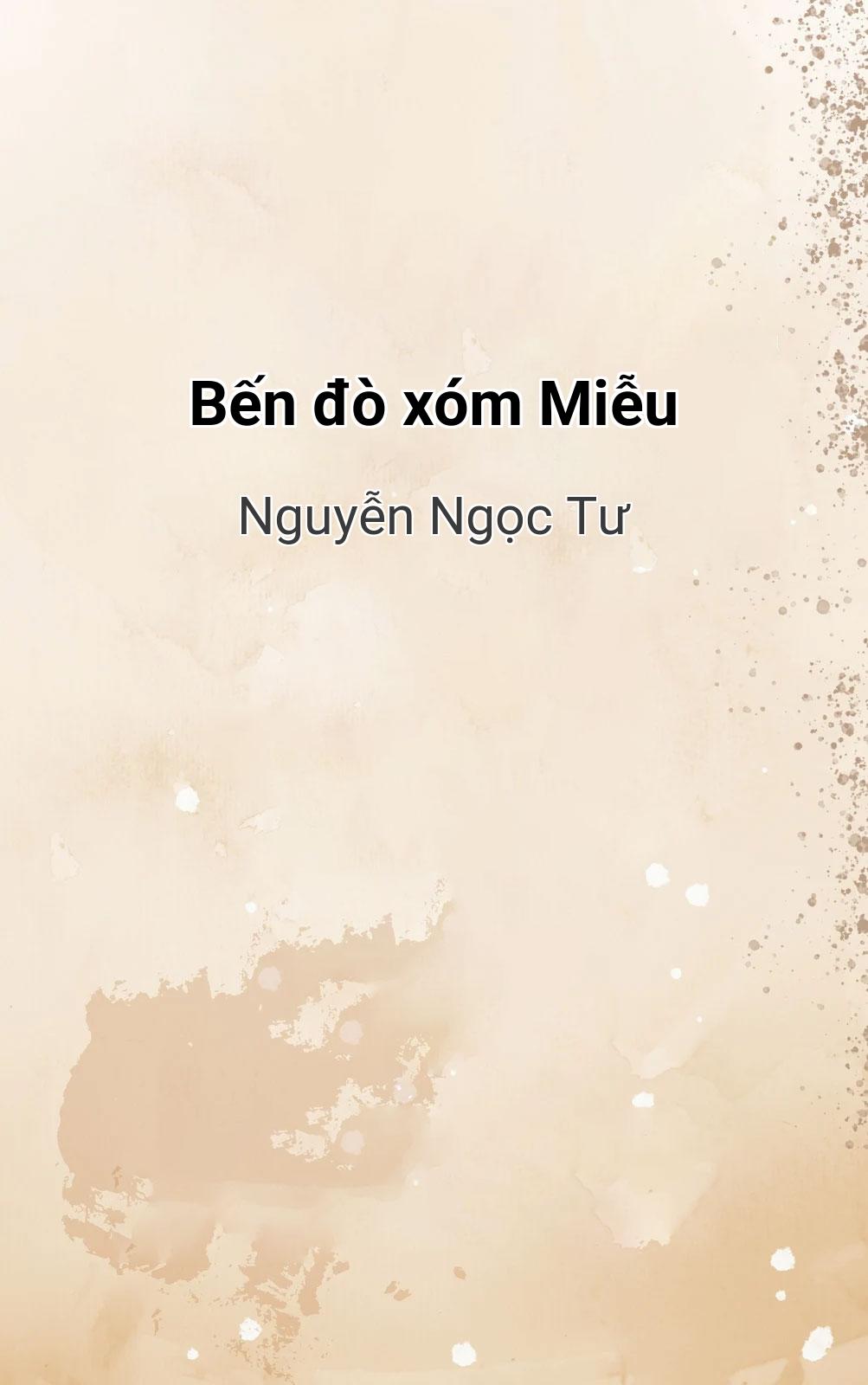 Bến Đò Xóm Miễu