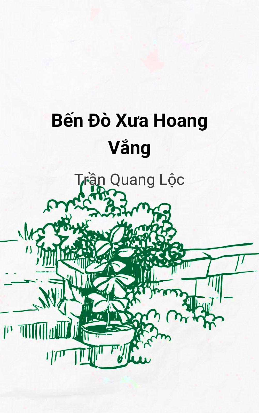 Bến Đò Xưa Hoang Vắng