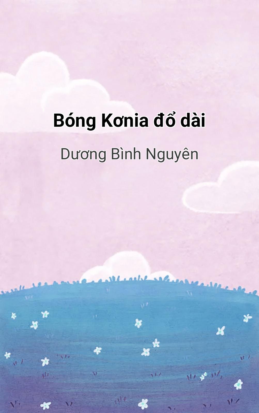 Bóng Kơnia Đổ Dài