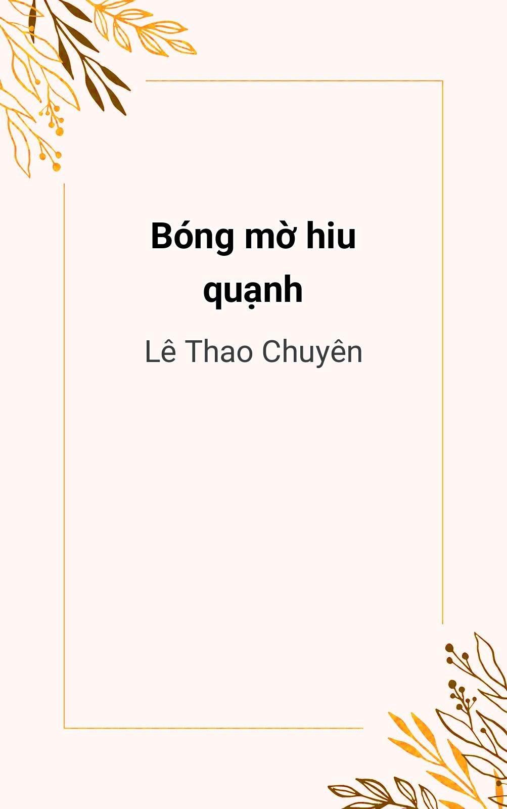Bóng Mờ Hiu Quạnh