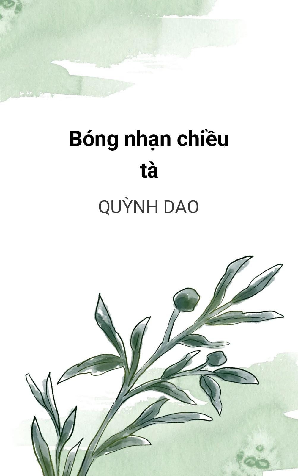 Bóng Nhạn Chiều Tà