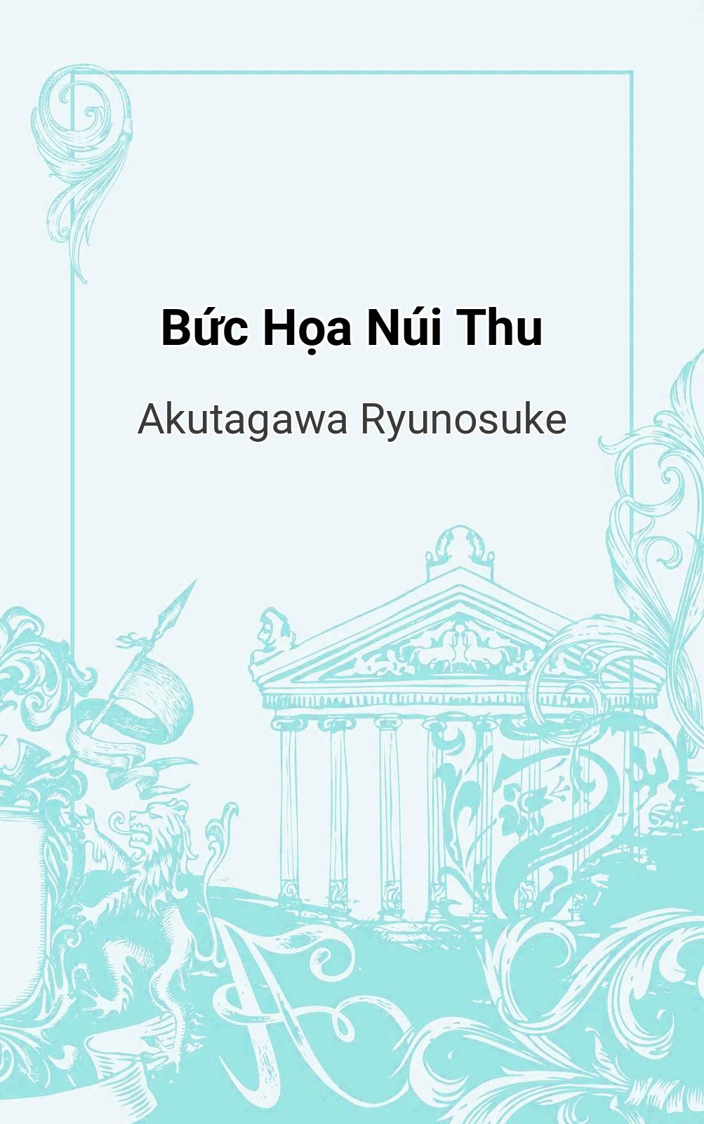 Bức Họa Núi Thu