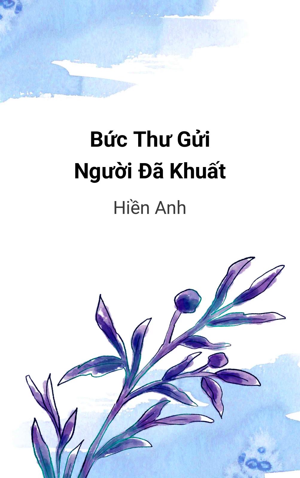 Bức Thư Gửi Người Đã Khuất
