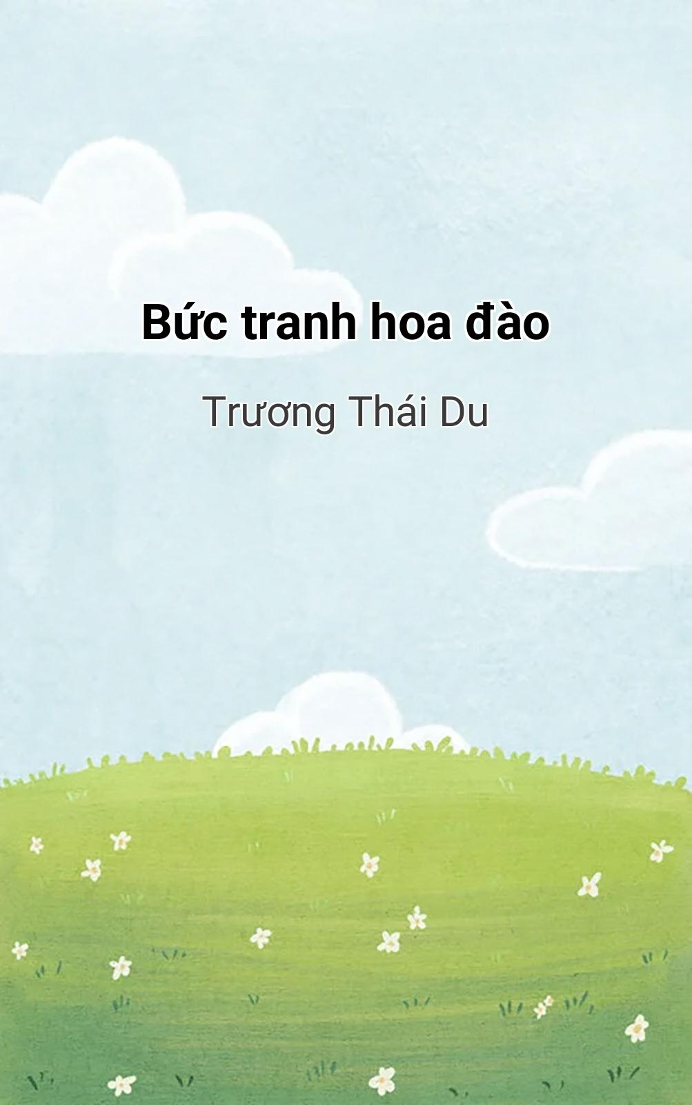 Bức Tranh Hoa Đào