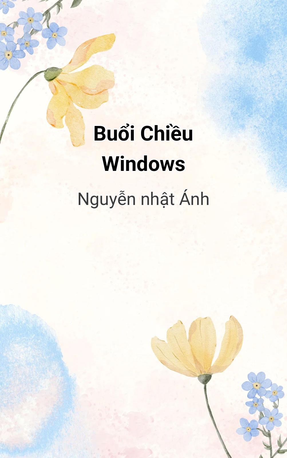 Buổi Chiều Windows