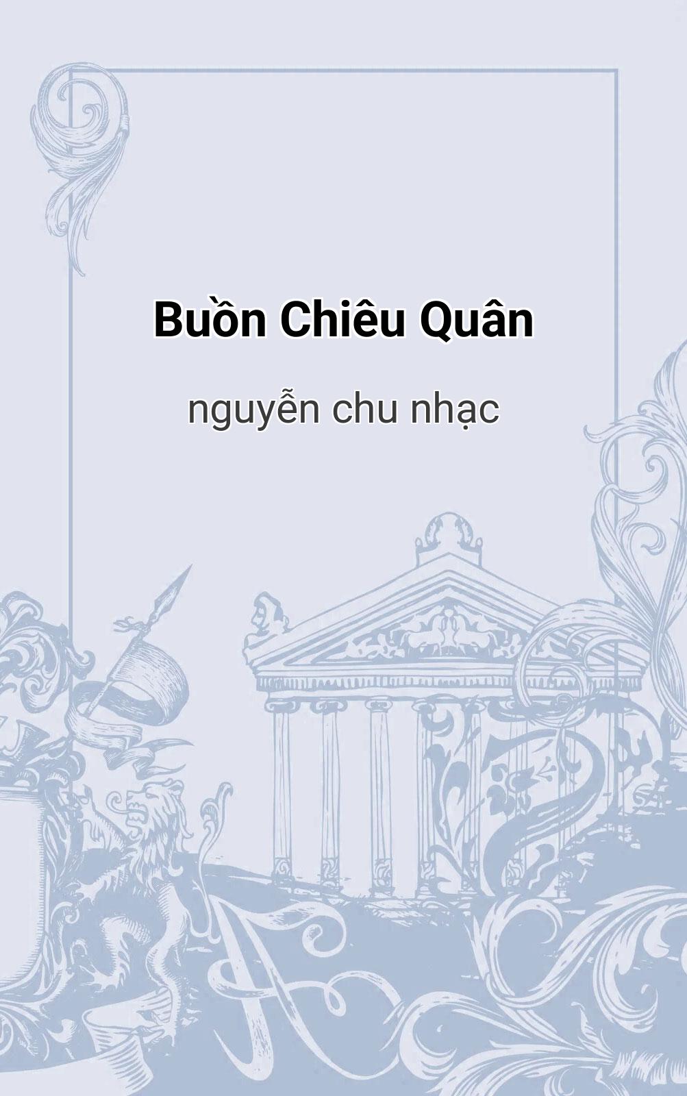 Buồn Chiêu Quân