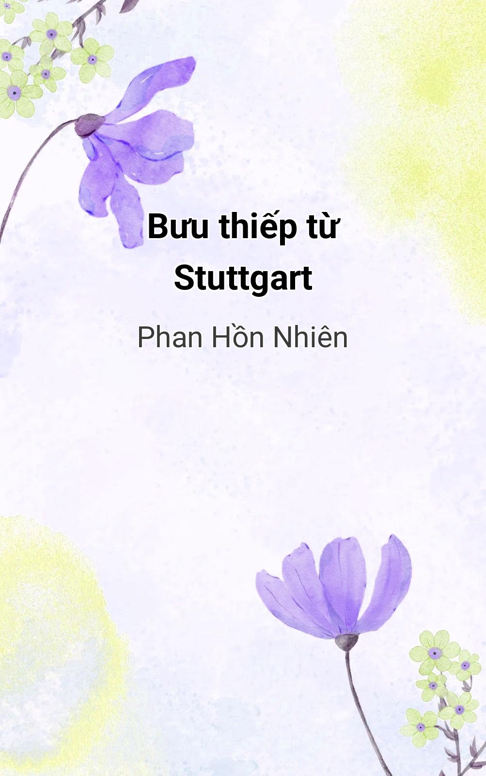 Bưu Thiếp Từ Stuttgart