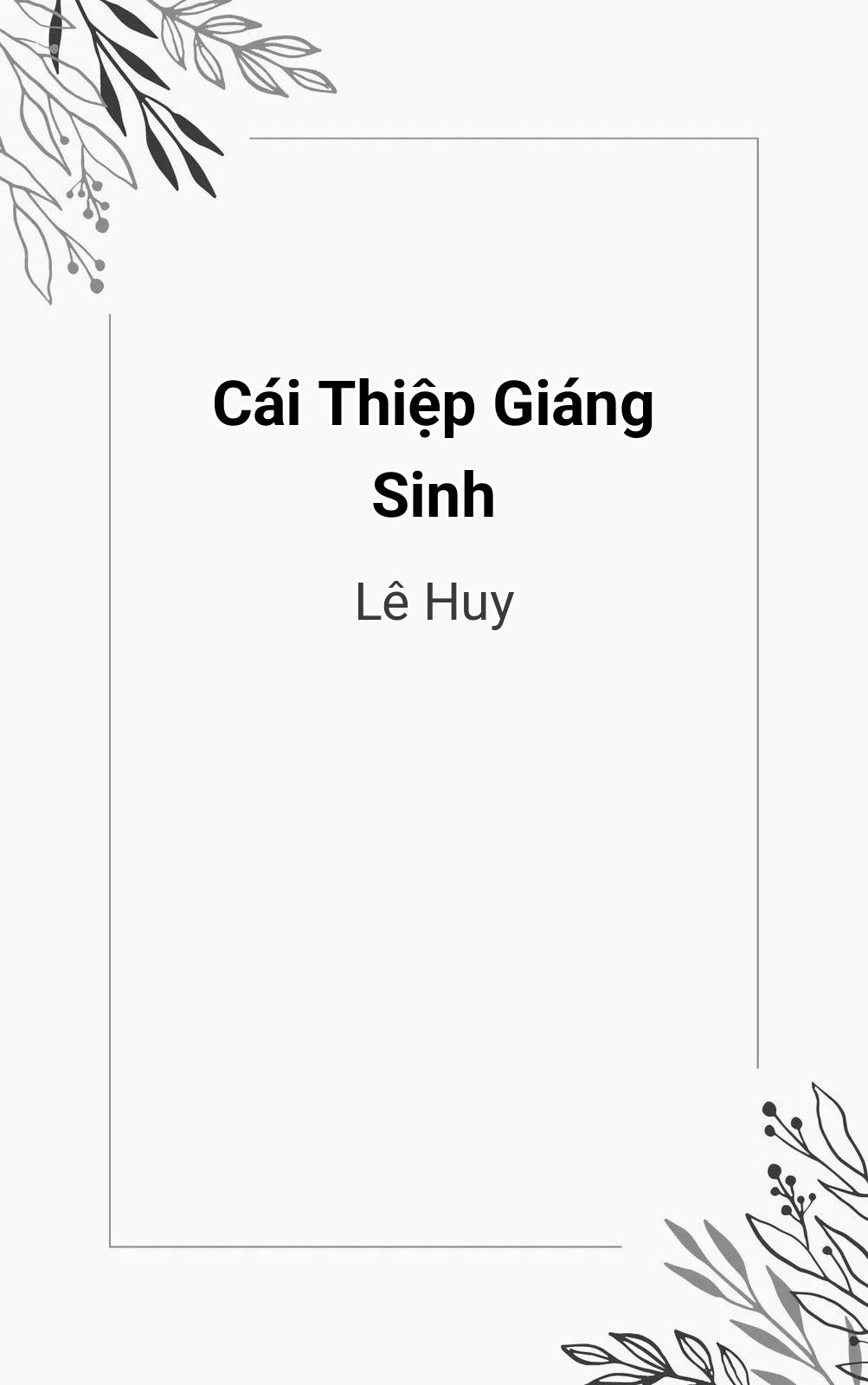 Cái Thiệp Giáng Sinh
