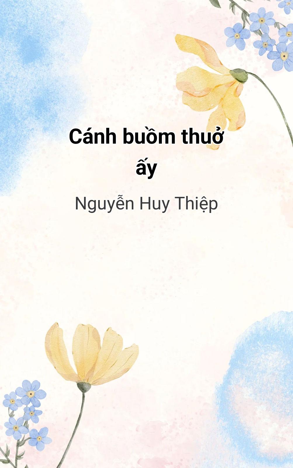 Cánh Buồm Thuở Ấy