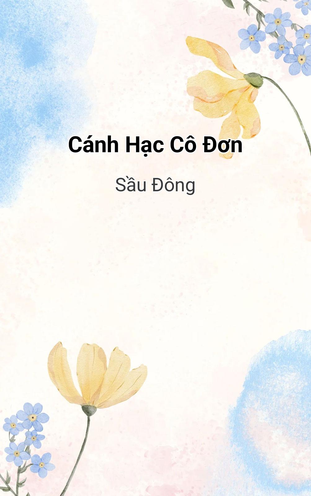 Cánh Hạc Cô Đơn