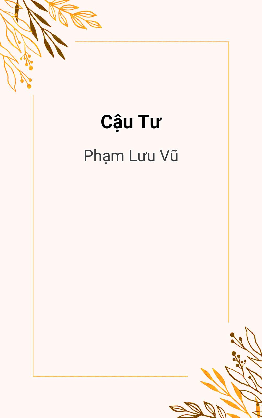 Cậu Tư