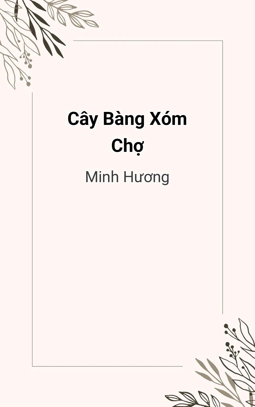 Cây Bàng Xóm Chợ