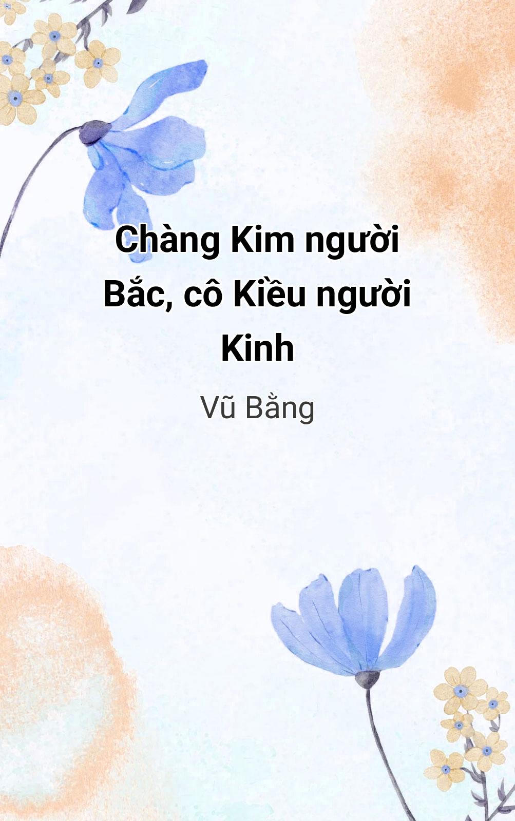 Chàng Kim Người Bắc, Cô Kiều Người Kinh