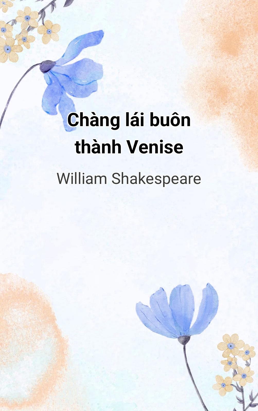 Chàng Lái Buôn Thành Venise