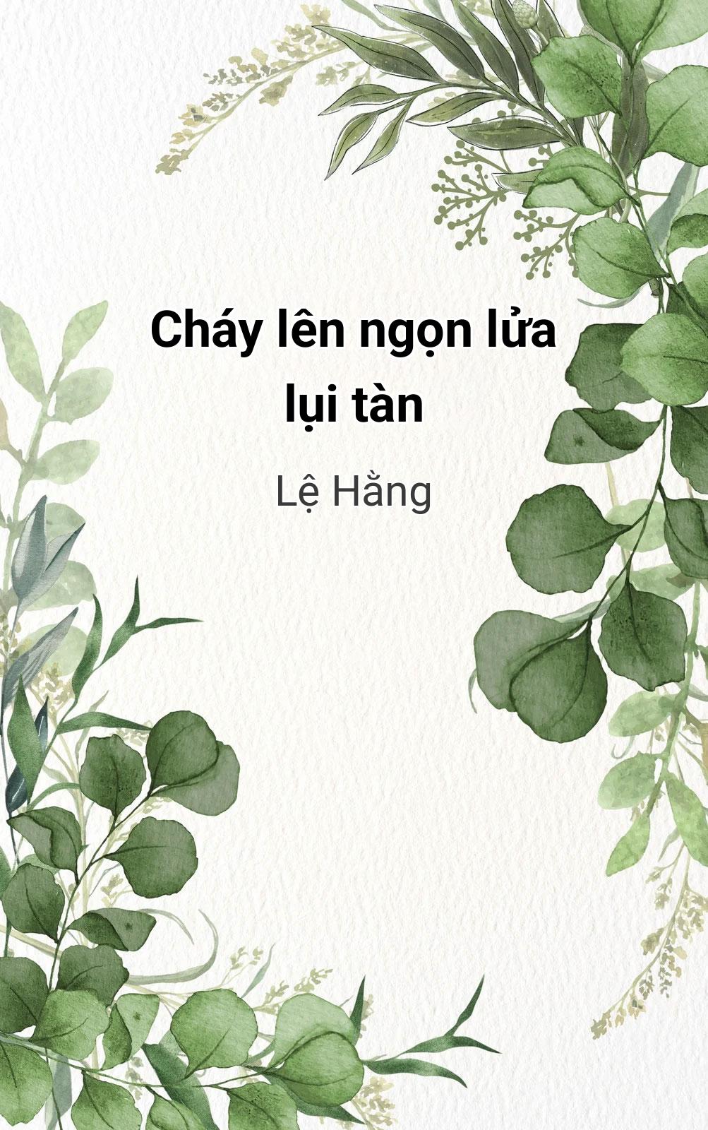 Cháy Lên Ngọn Lửa Lụi Tàn
