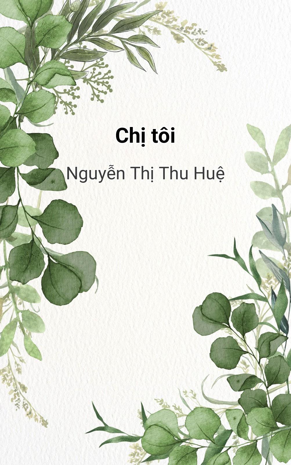 Chị Tôi