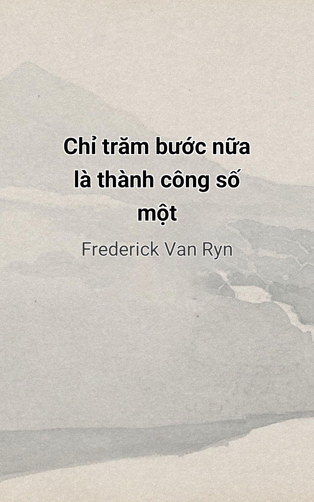 Chỉ Trăm Bước Nữa Là Thành Công Số Một