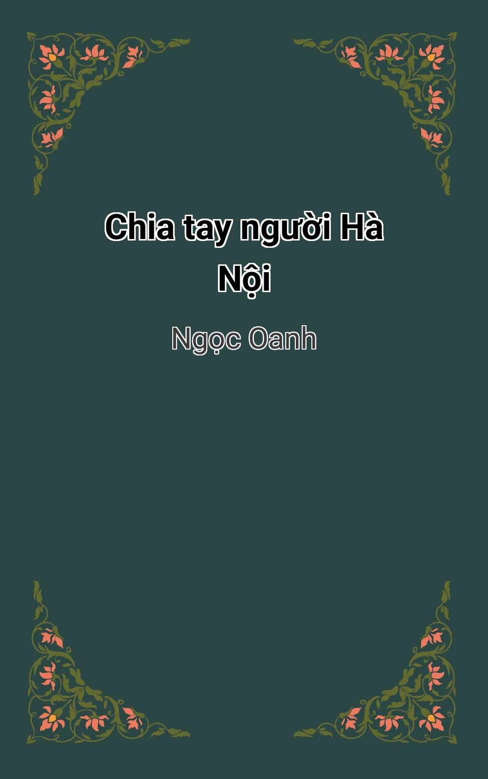 Chia Tay Người Hà Nội