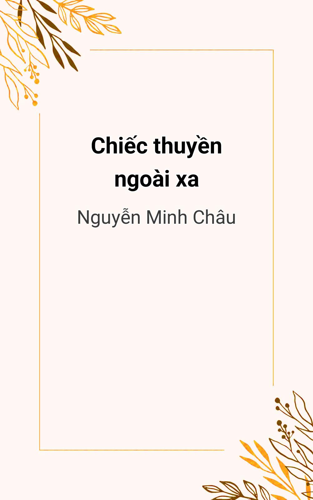 Chiếc Thuyền Ngoài Xa