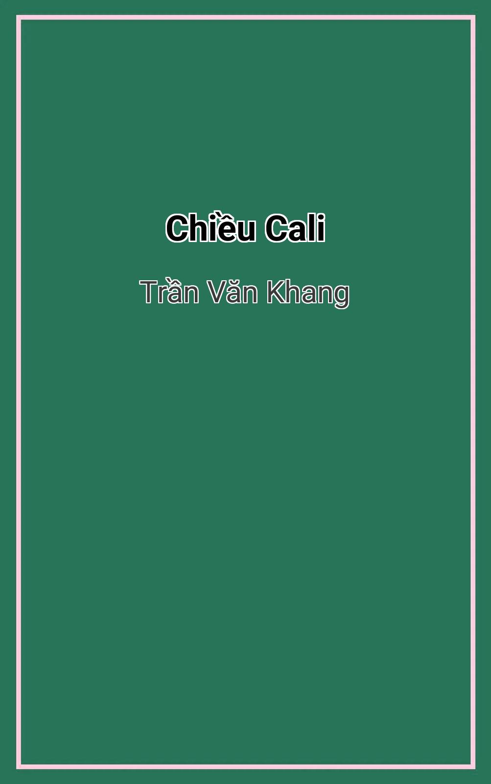 Chiều Cali