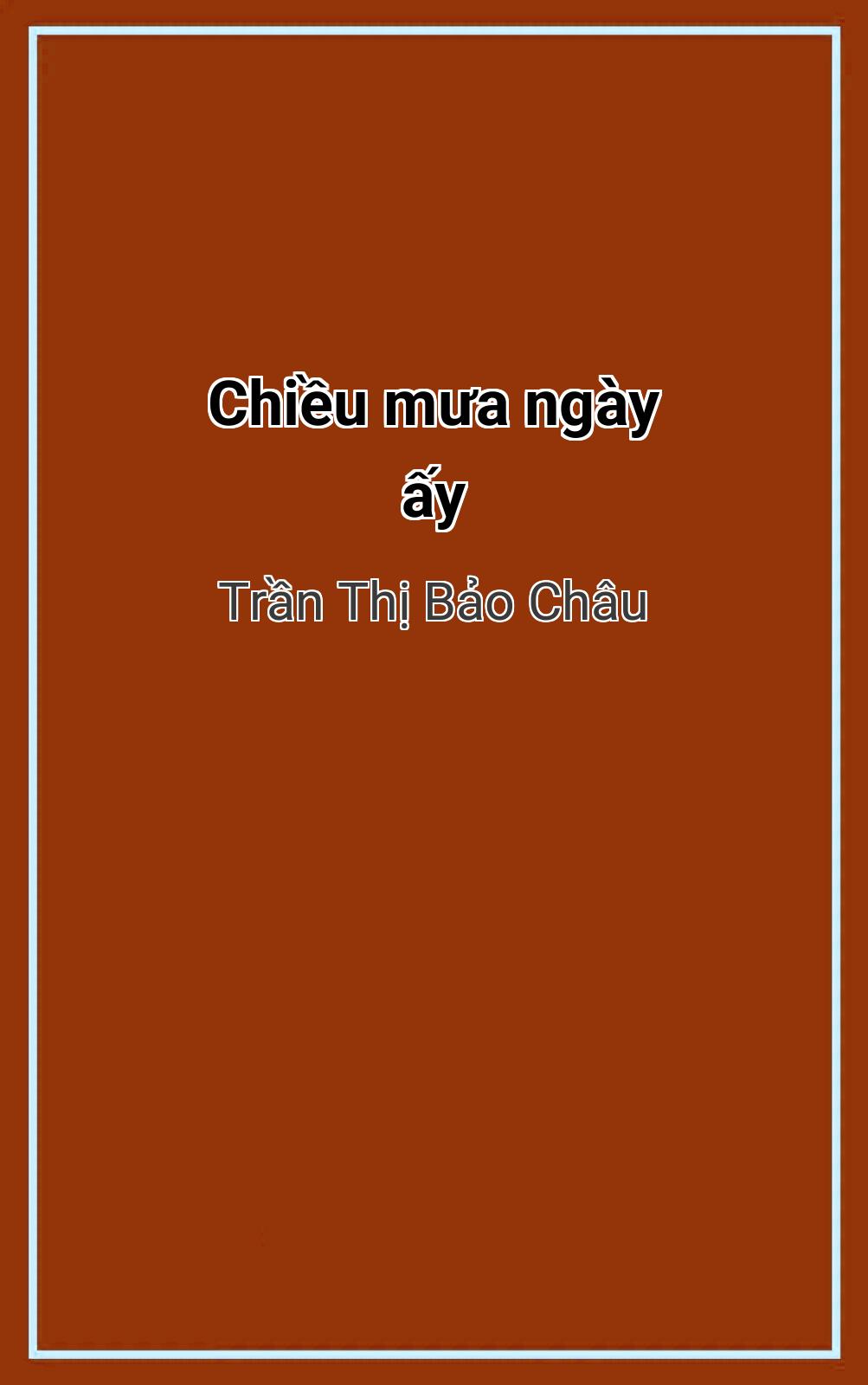 Chiều Mưa Ngày Ấy