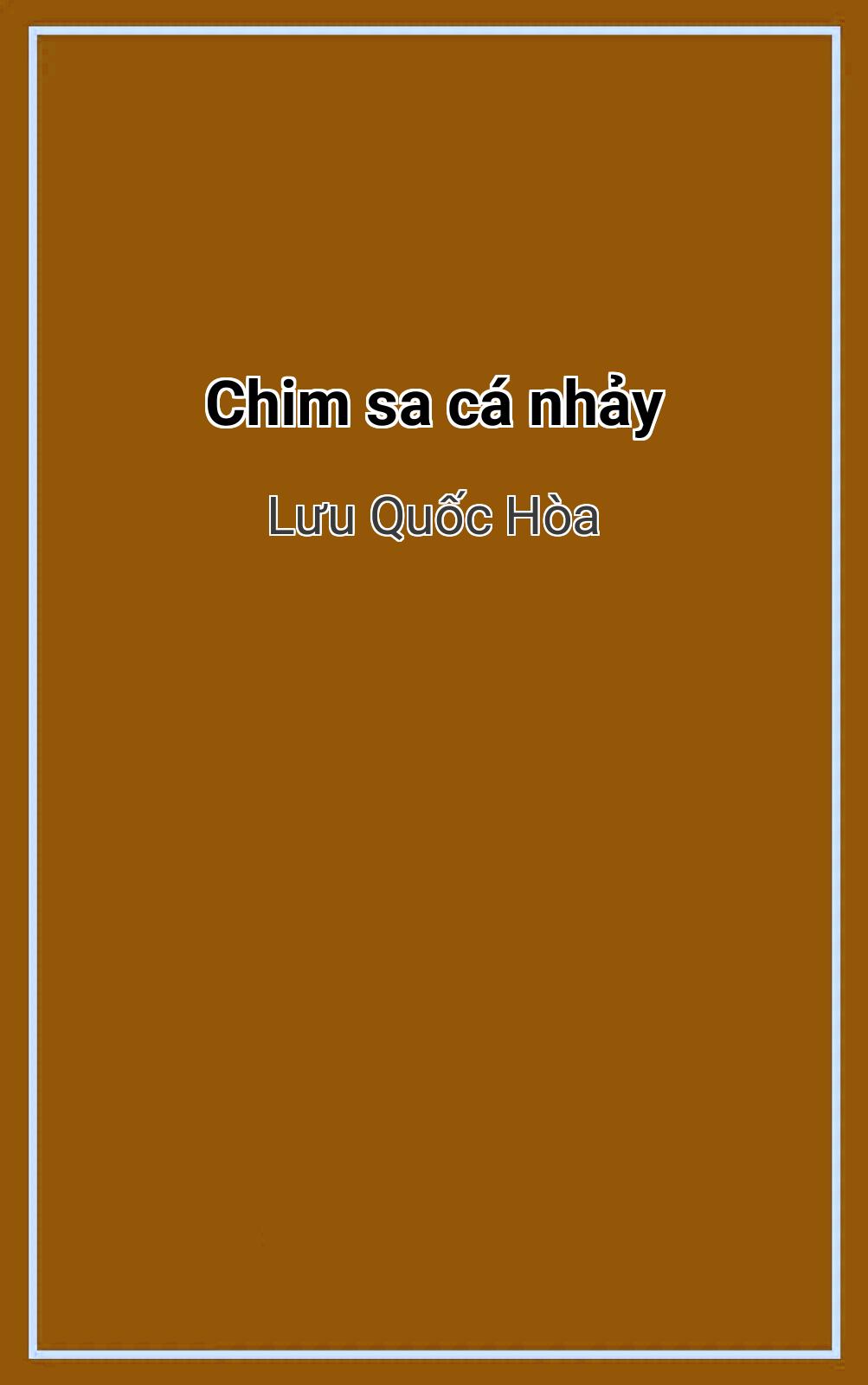 Chim Sa Cá Nhảy