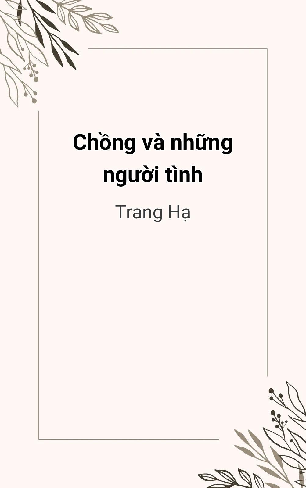 Chồng Và Những Người Tình