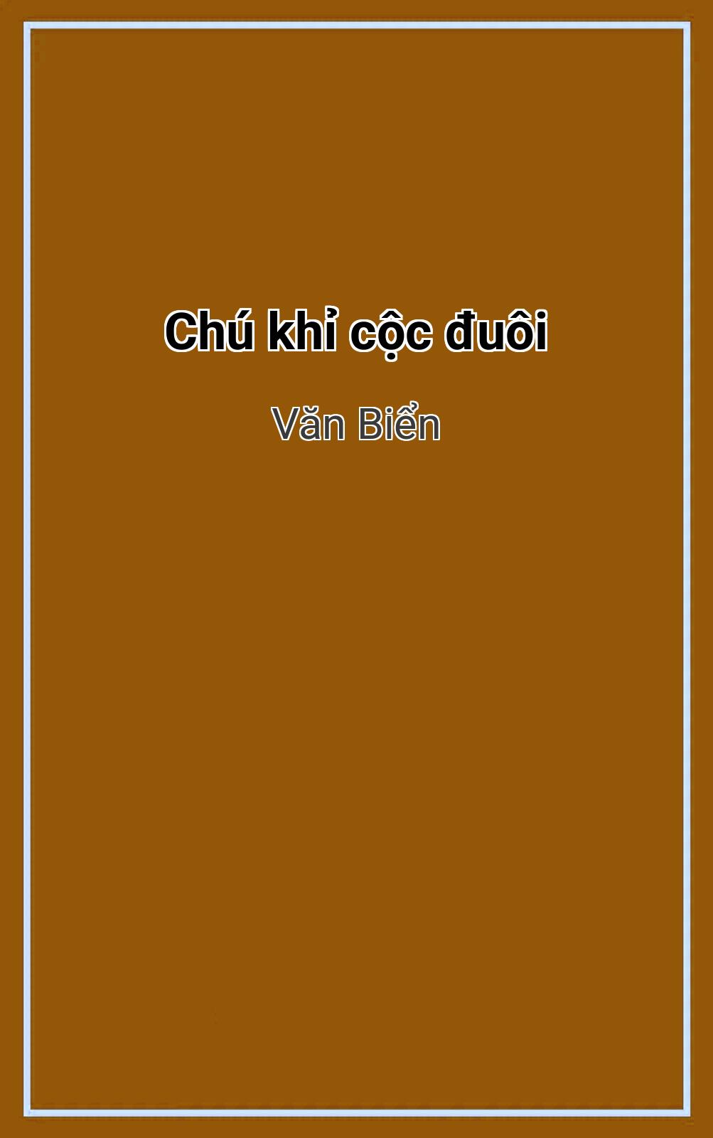 Chú Khỉ Cộc Đuôi