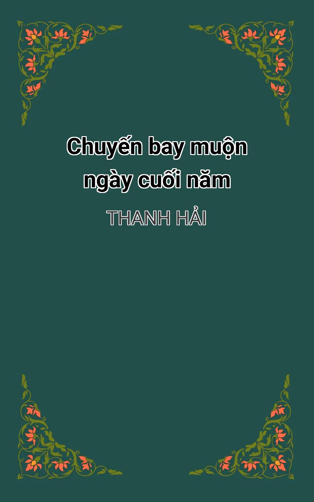 Chuyến Bay Muộn Ngày Cuối Năm