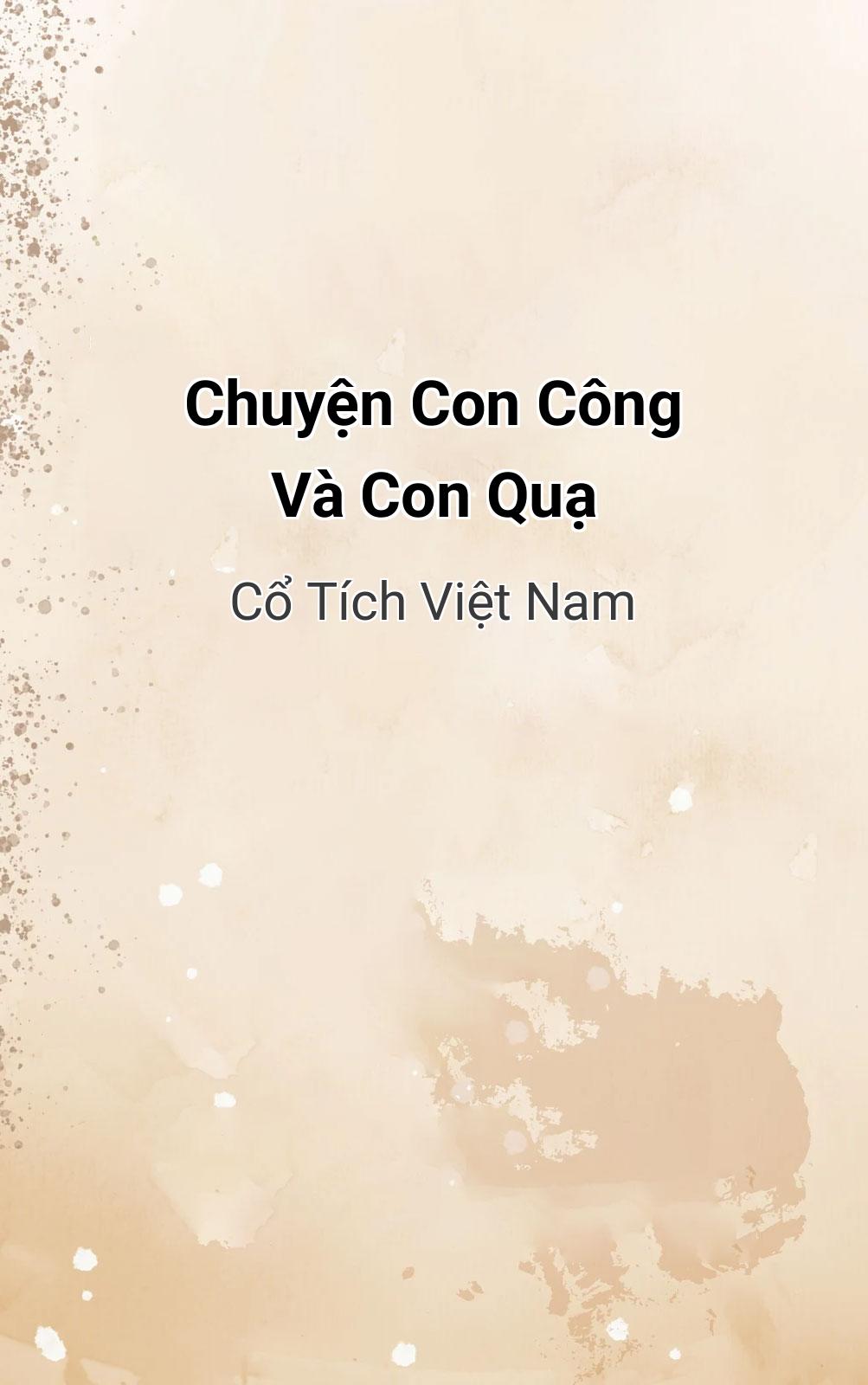 Chuyện Con Công Và Con Quạ