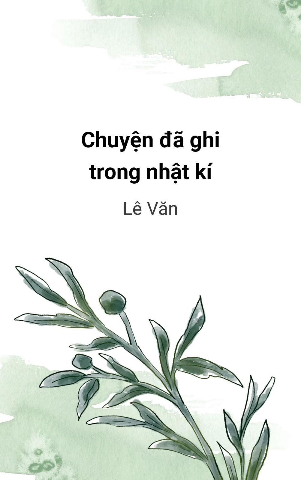Chuyện Đã Ghi Trong Nhật Kí