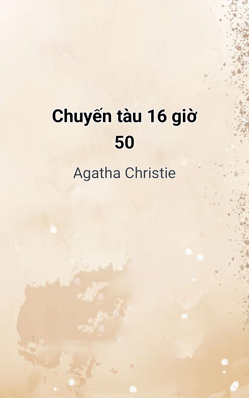 Chuyến Tàu 16 Giờ 50