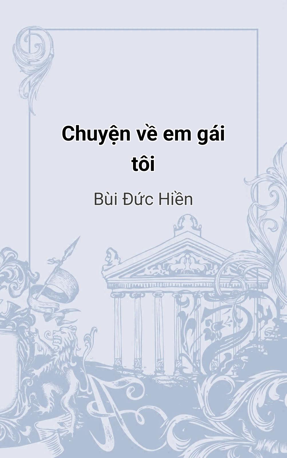 Chuyện Về Em Gái Tôi