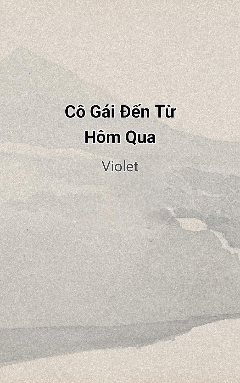 Cô Gái Đến Từ Hôm Qua