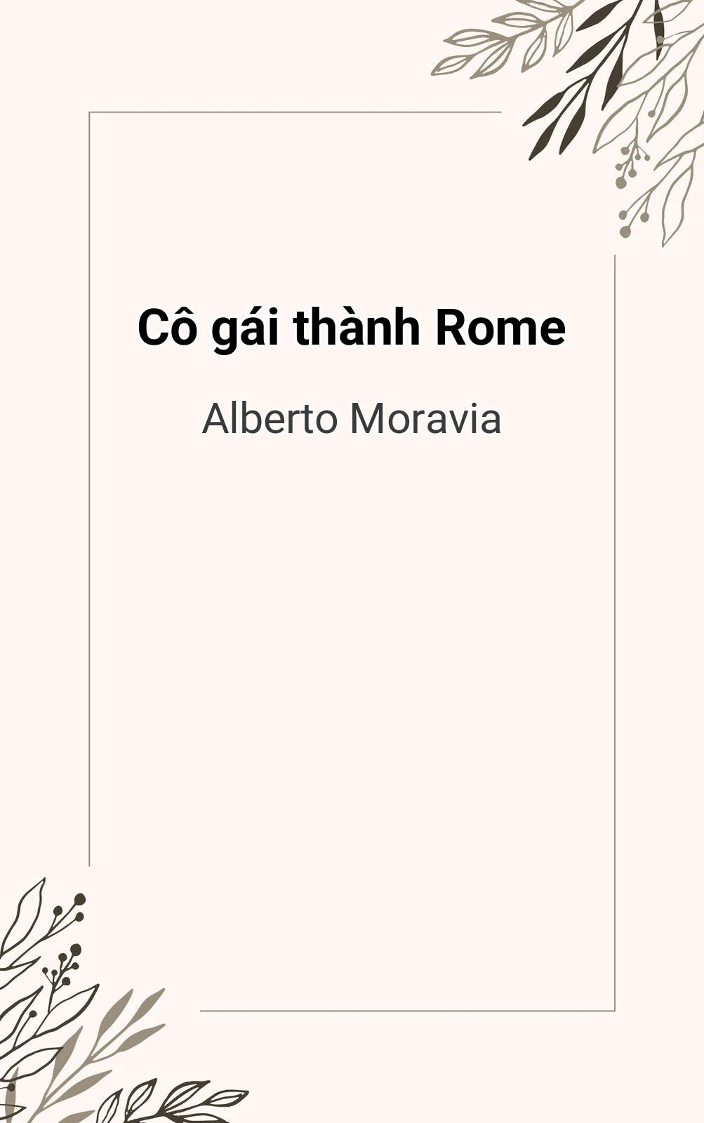 Cô Gái Thành Rome