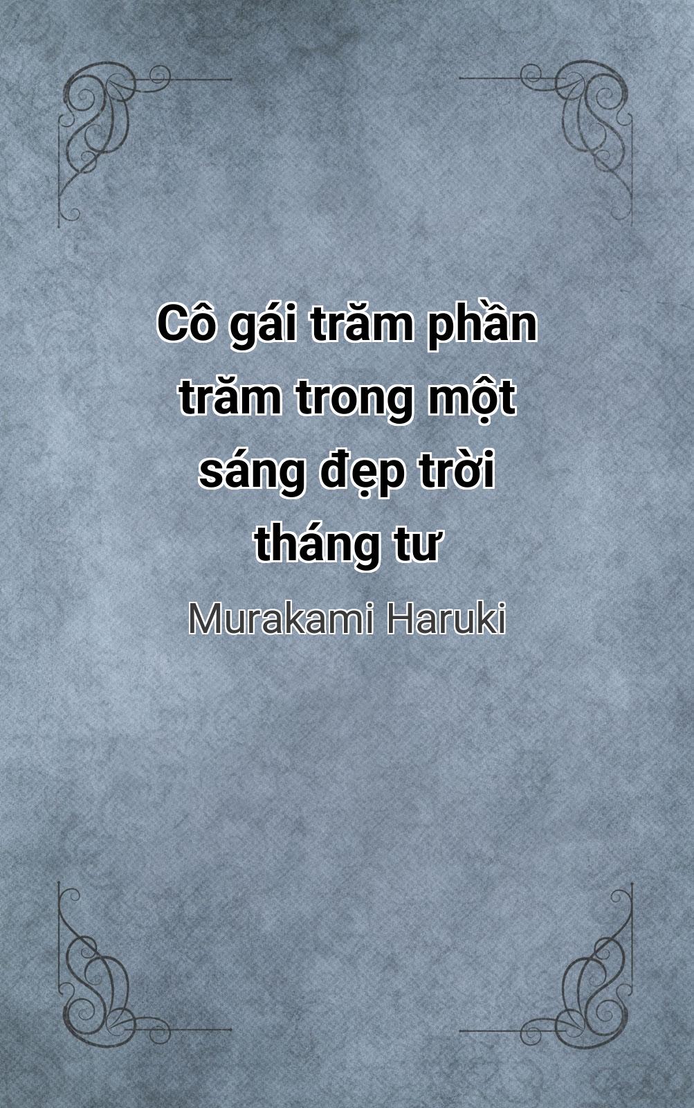 Cô Gái Trăm Phần Trăm Trong Một Sáng Đẹp Trời Tháng Tư