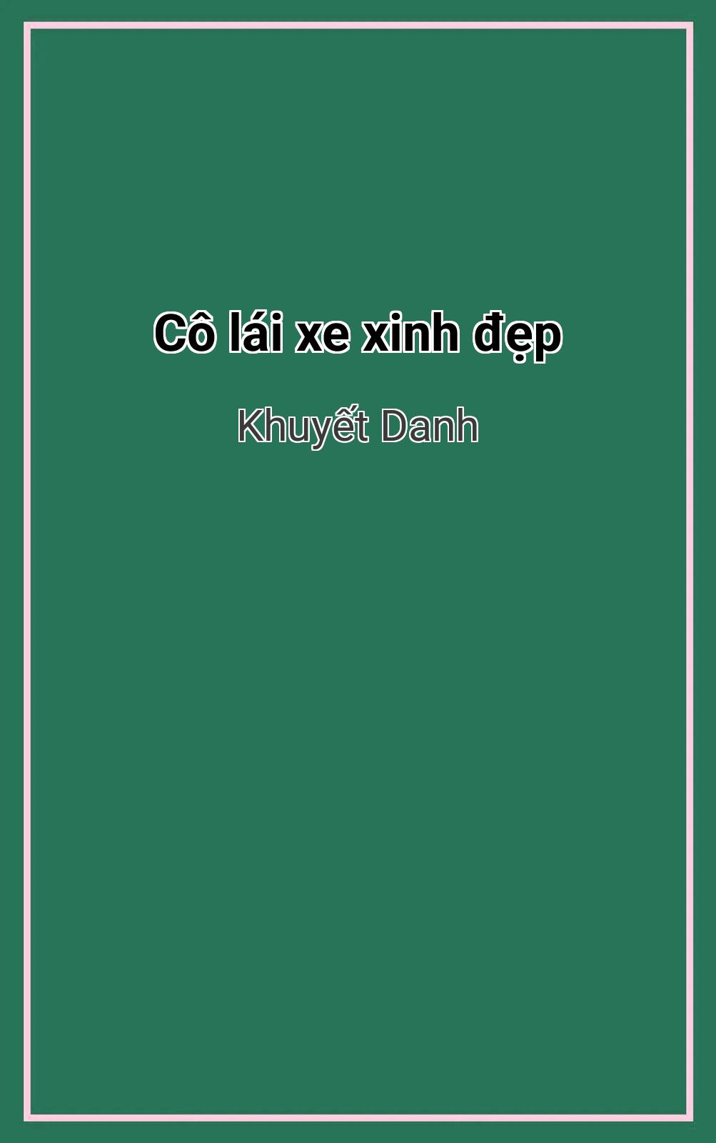 Cô Lái Xe Xinh Đẹp