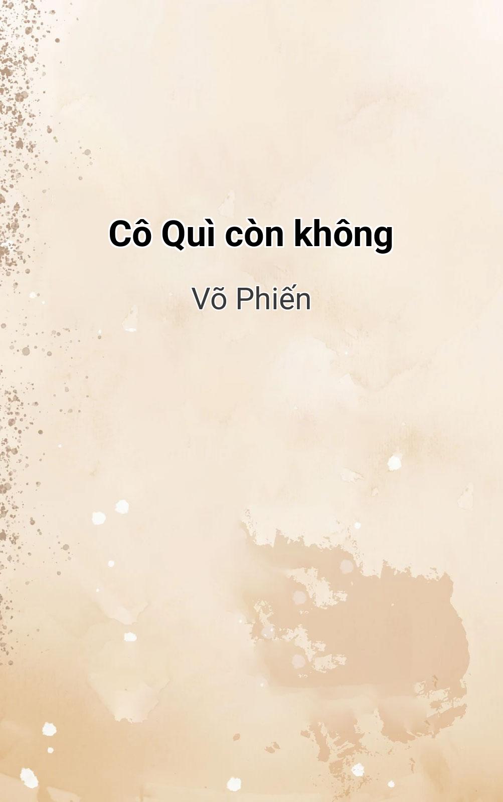 Cô Quì Còn Không