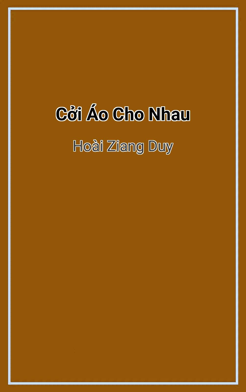Cởi Áo Cho Nhau