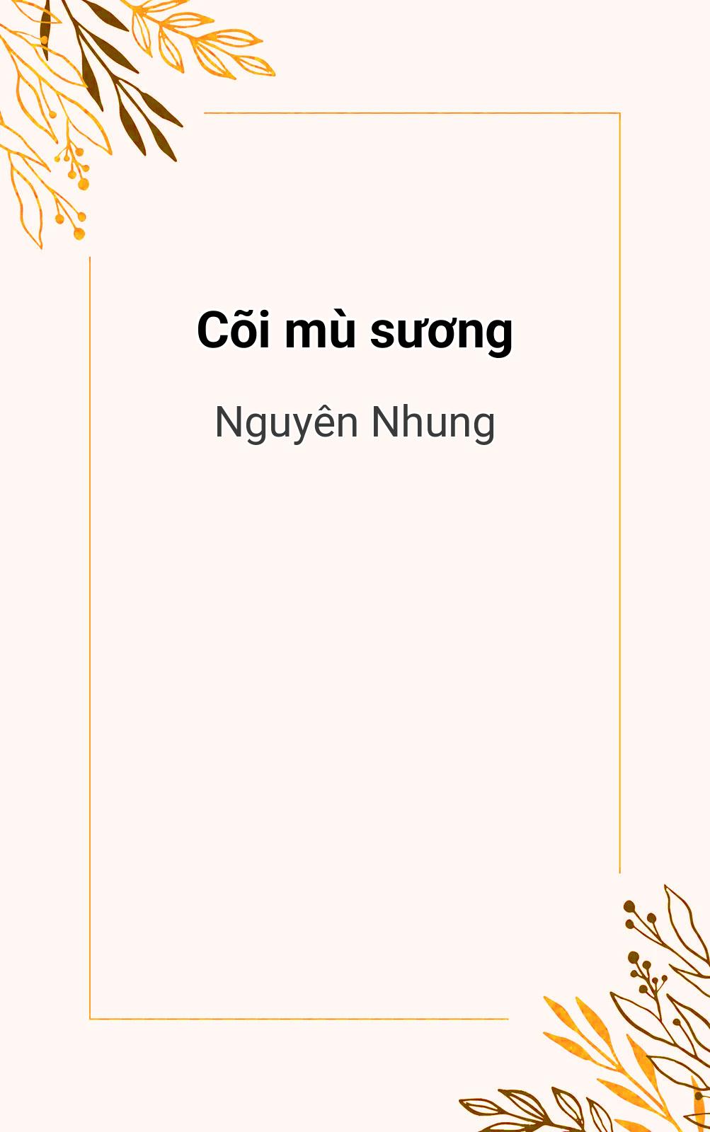 Cõi Mù Sương