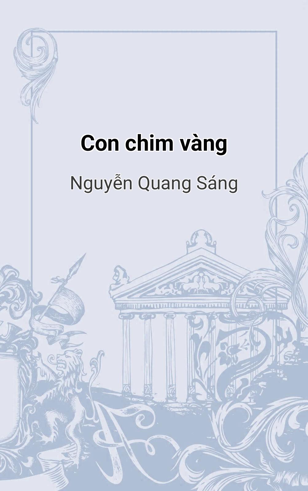 Con Chim Vàng
