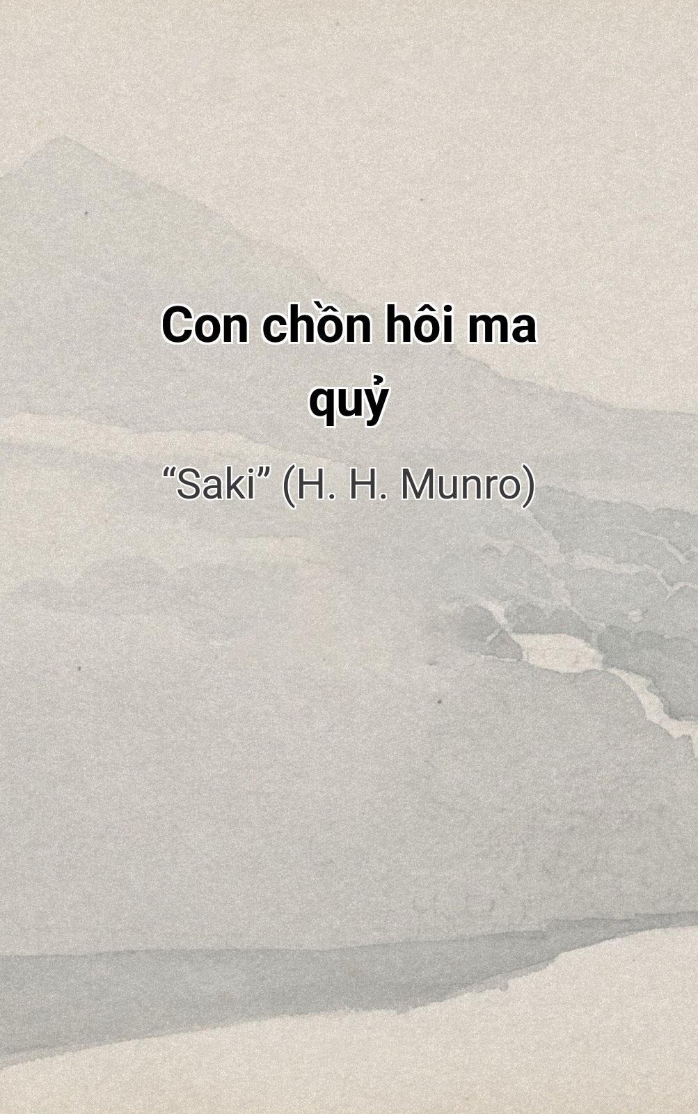 Con Chồn Hôi Ma Quỷ