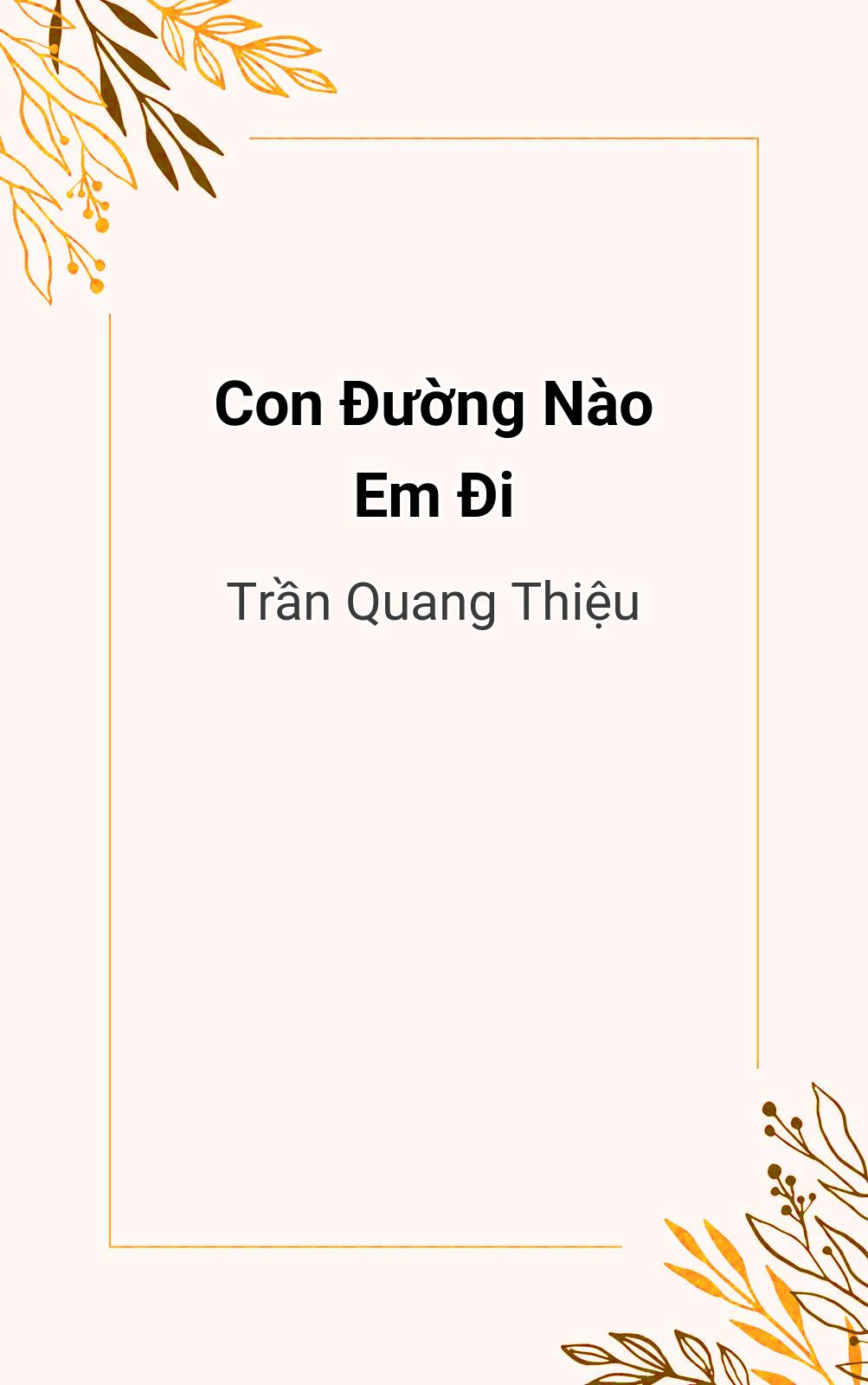 Con Đường Nào Em Đi